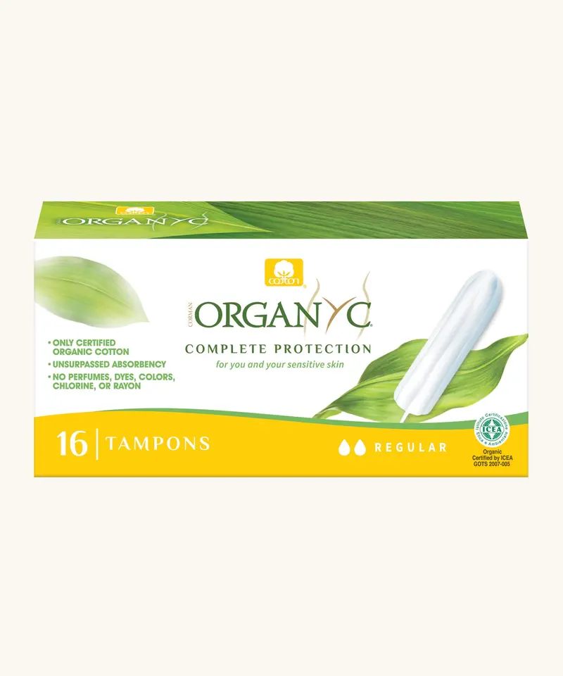 Organyc Cotton Tampons Regular 16 Pack 1