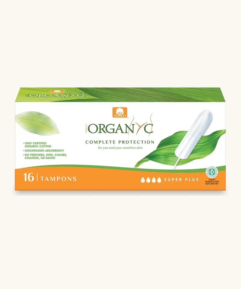 Organyc Cotton Tampons Super+ 16 Pack 1