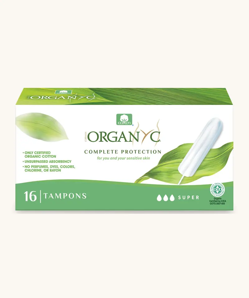 Organyc Cotton Tampons Super 16 Pack 1