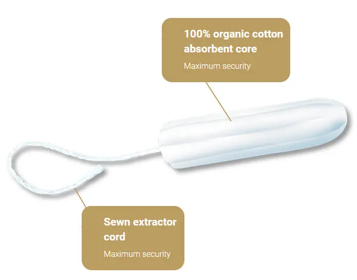 Organyc Cotton Tampons Super+ 16 Pack 2