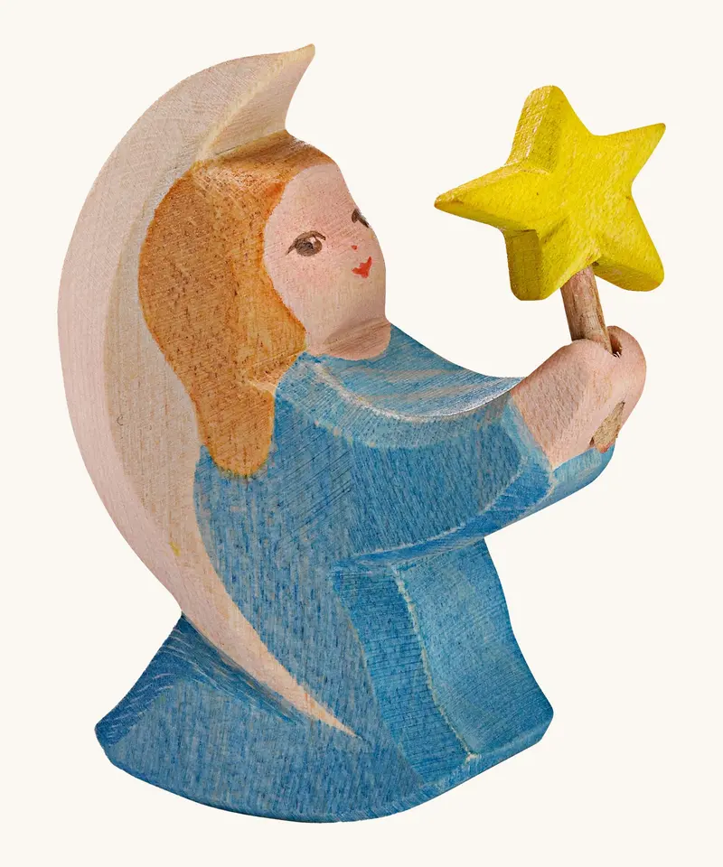 Ostheimer Angel With Star - Blue 1