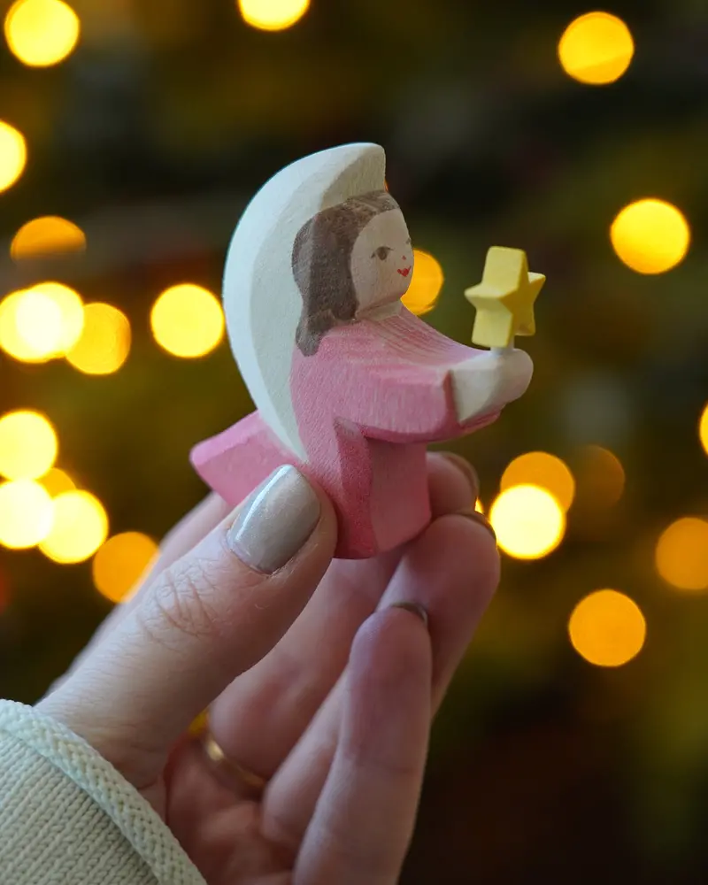 Ostheimer Angel With Star - Pink 2