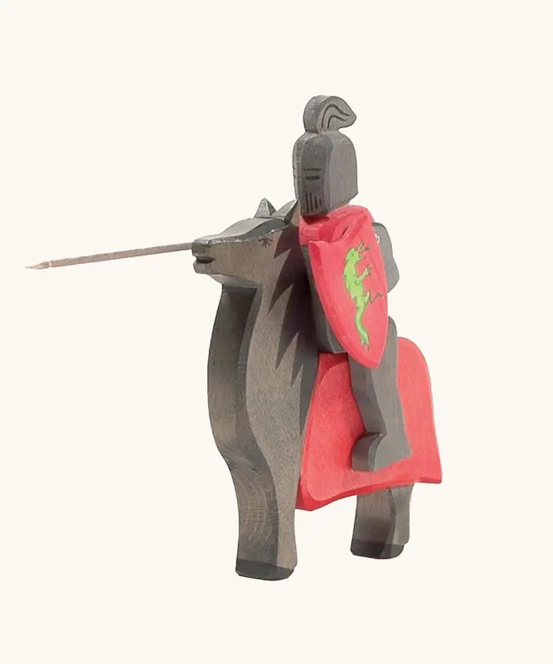 Ostheimer Black Knight & Horse Set 1