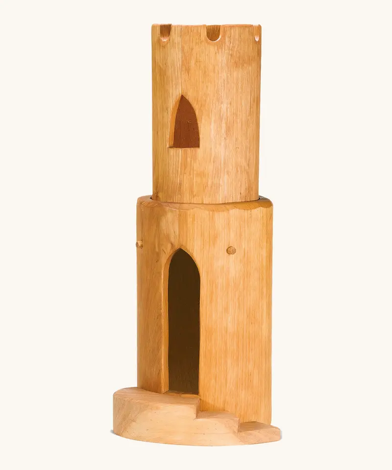 Ostheimer Castle Round Tower With Stairs 1