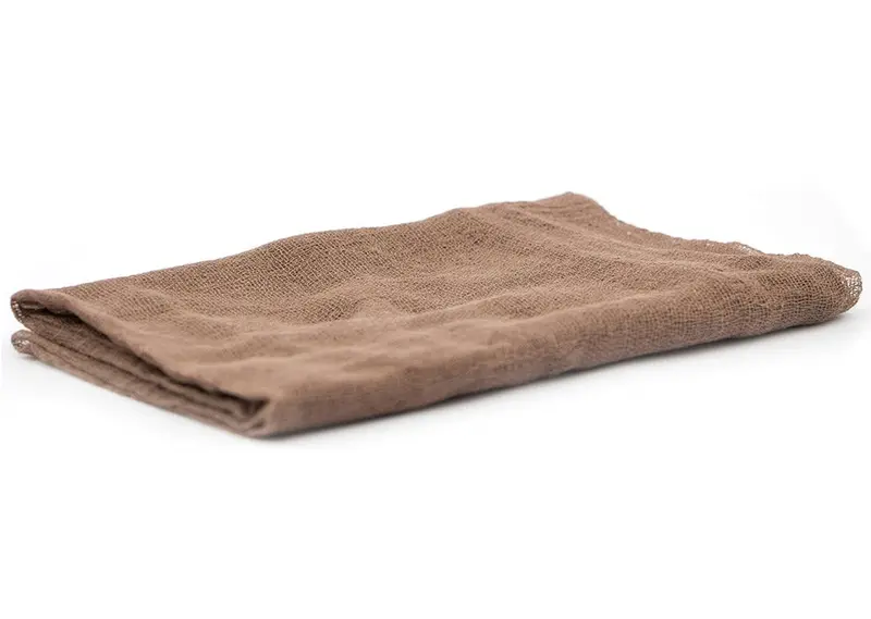 Ostheimer Dark Brown Decoration Scarf 1