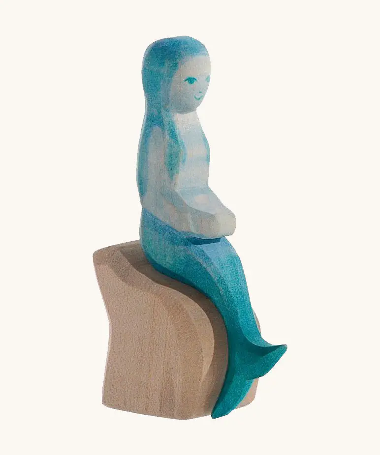 Ostheimer Mermaid Sitting On Rock 1