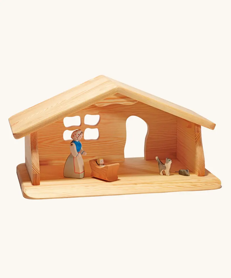 Ostheimer Natural Wood Dolls' House 1