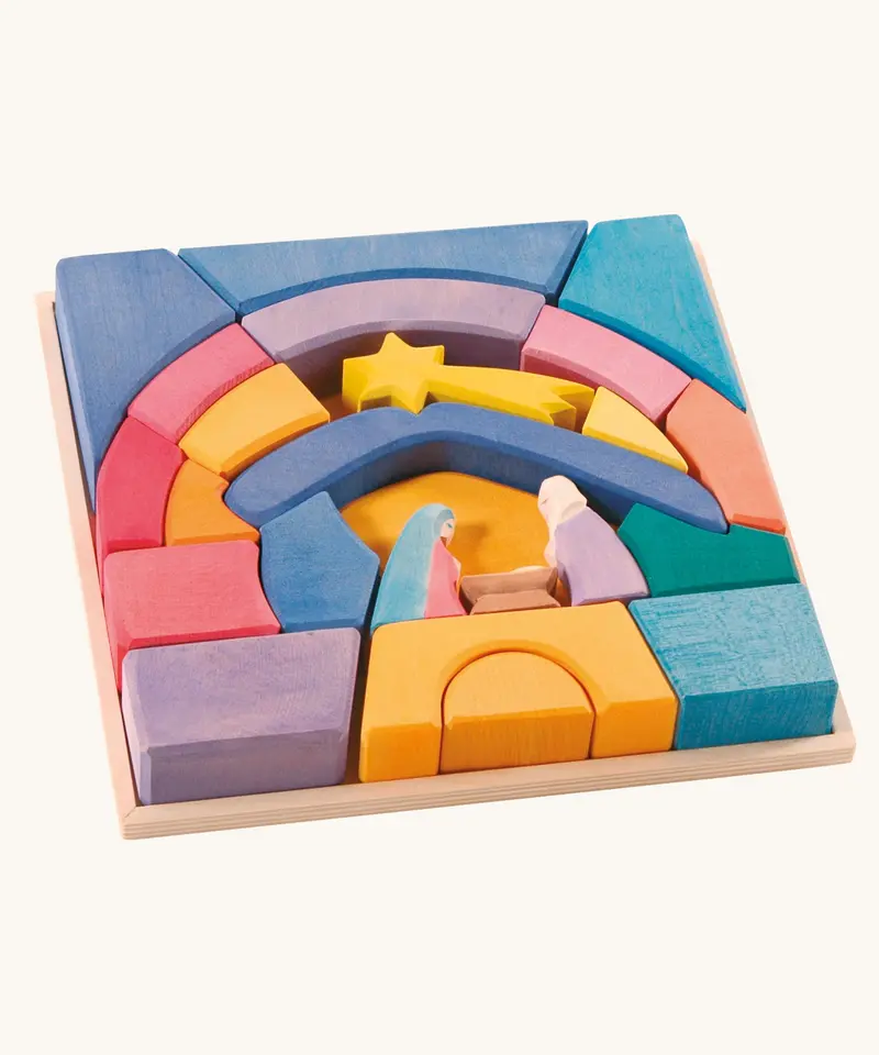 Ostheimer Rainbow Nativity Blocks 1