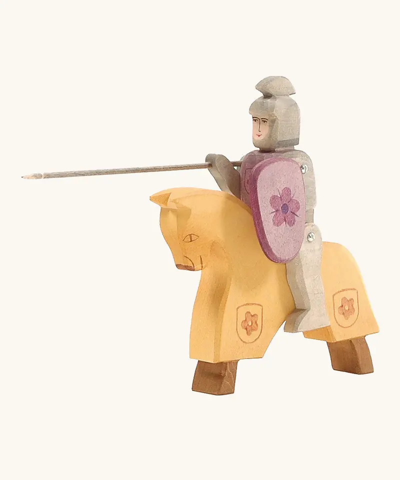 Ostheimer Red Knight Riding & Yellow Horse Set 1