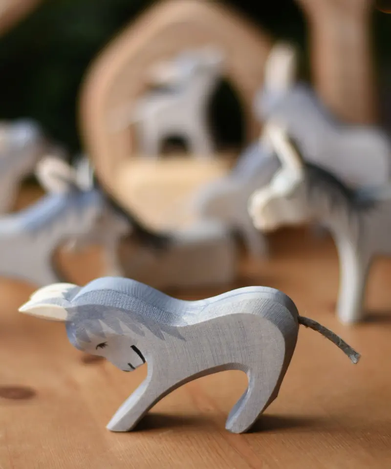 Ostheimer Stubborn Donkey Wooden Figure 2