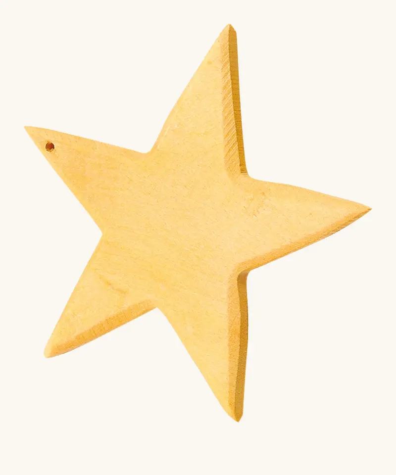 Ostheimer Yellow Star Decoration 1