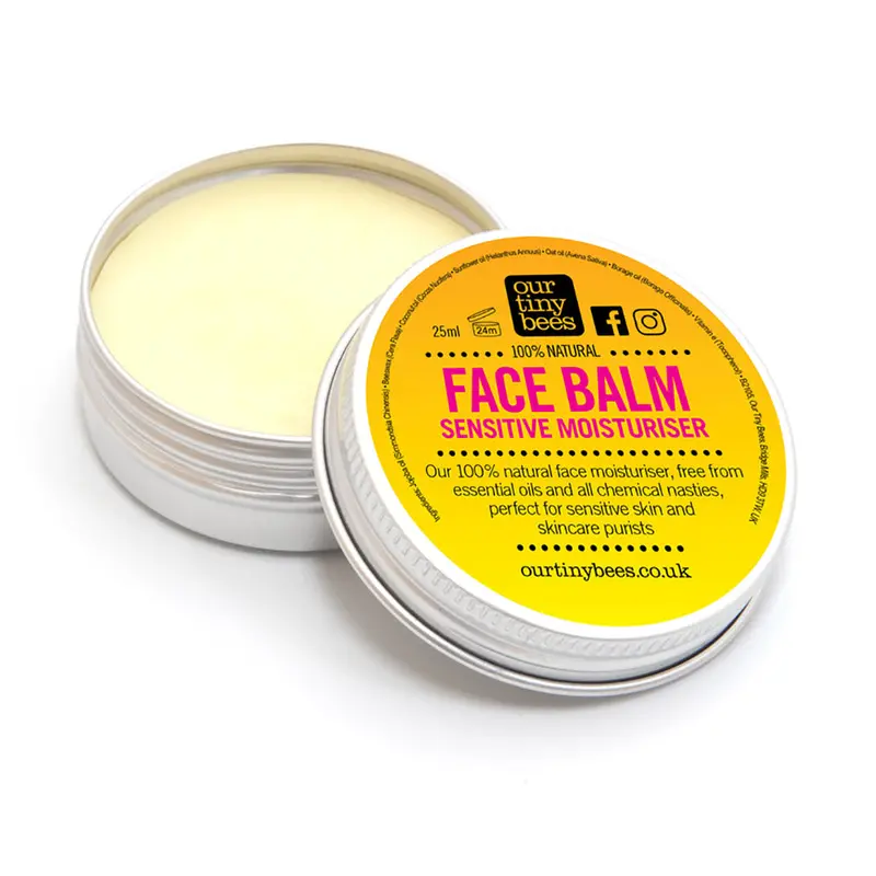 Our Tiny Bees Beeswax Face Balm For Sensitive Skin 2