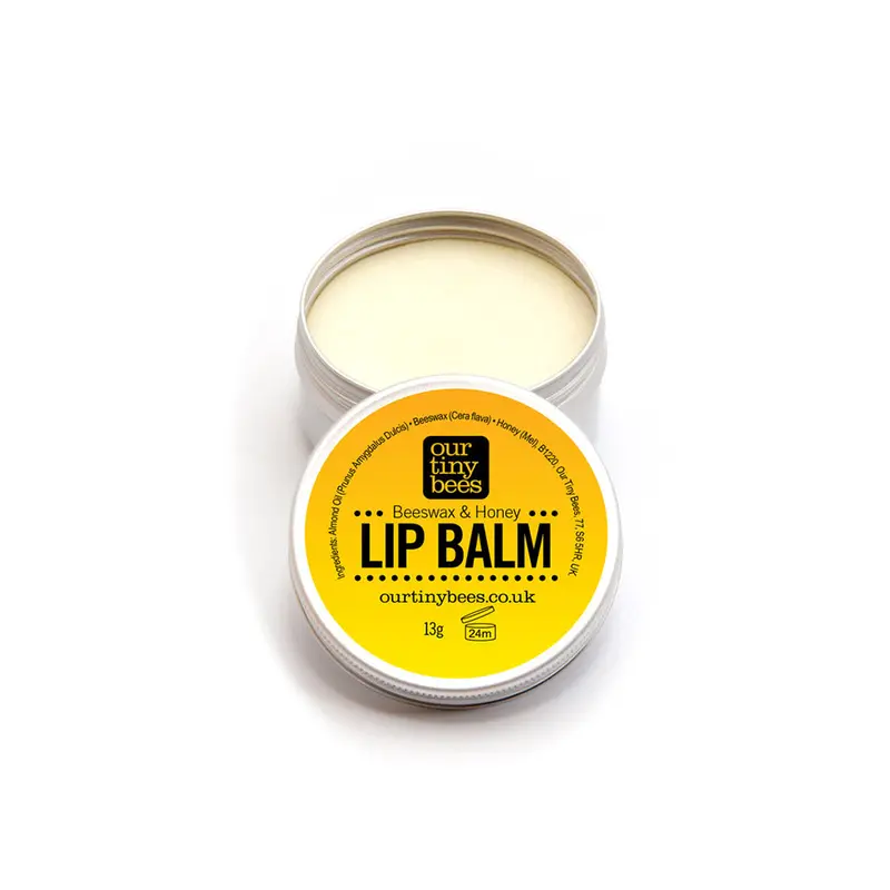 Our Tiny Bees Beeswax & Honey Lip Balm 1