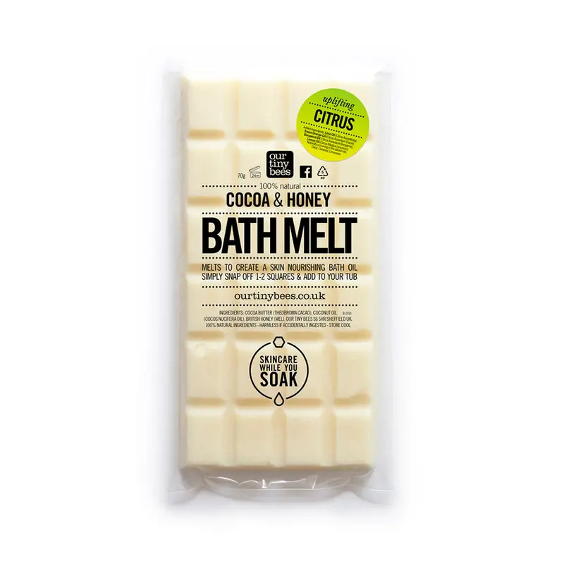 Our Tiny Bees Citrus Bath Melt 1