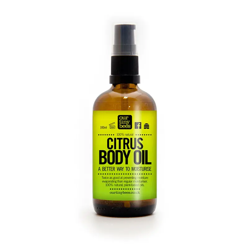 Our Tiny Bees Citrus Body Oil 1