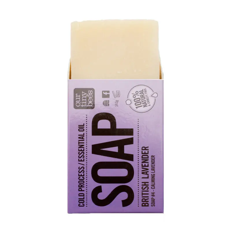 Our Tiny Bees Cold Pressed #4 Lavender Soap 1
