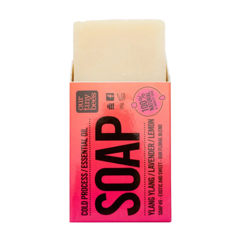 Our Tiny Bees Cold Pressed #6 Ylang Ylang Soap 1