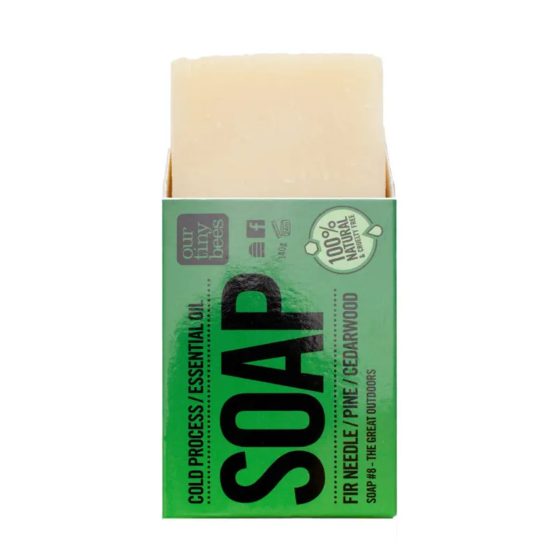 Our Tiny Bees Cold Pressed #8 Pine Soap 1