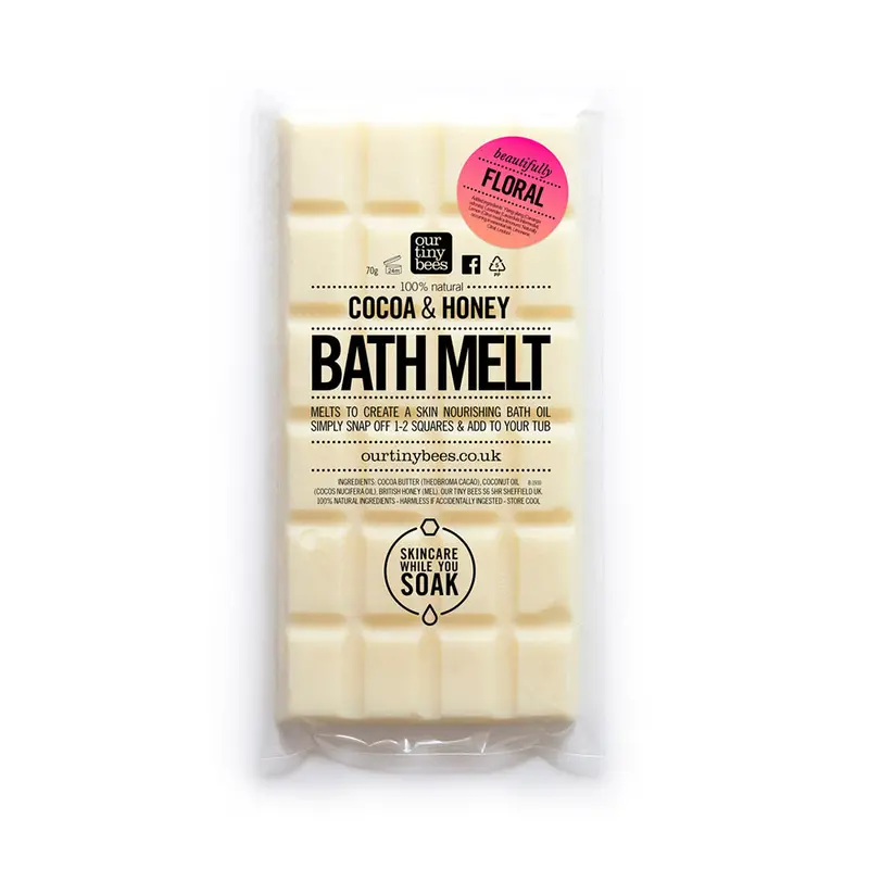 Our Tiny Bees Floral Bath Melt 1