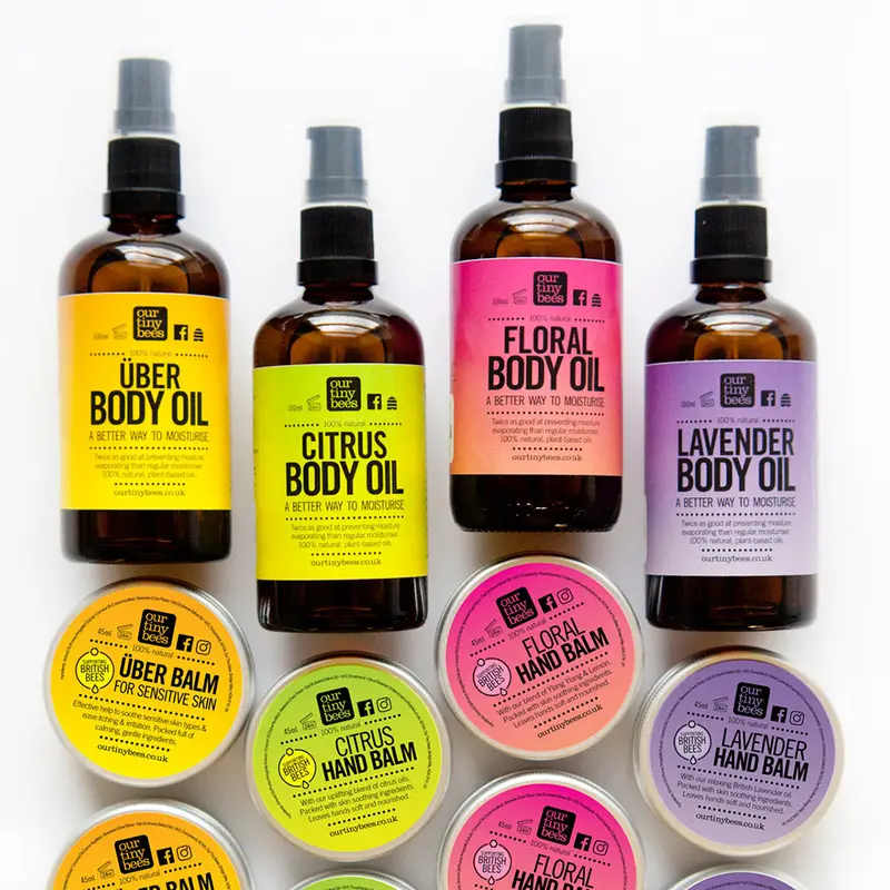 Our Tiny Bees Floral Body Oil 2