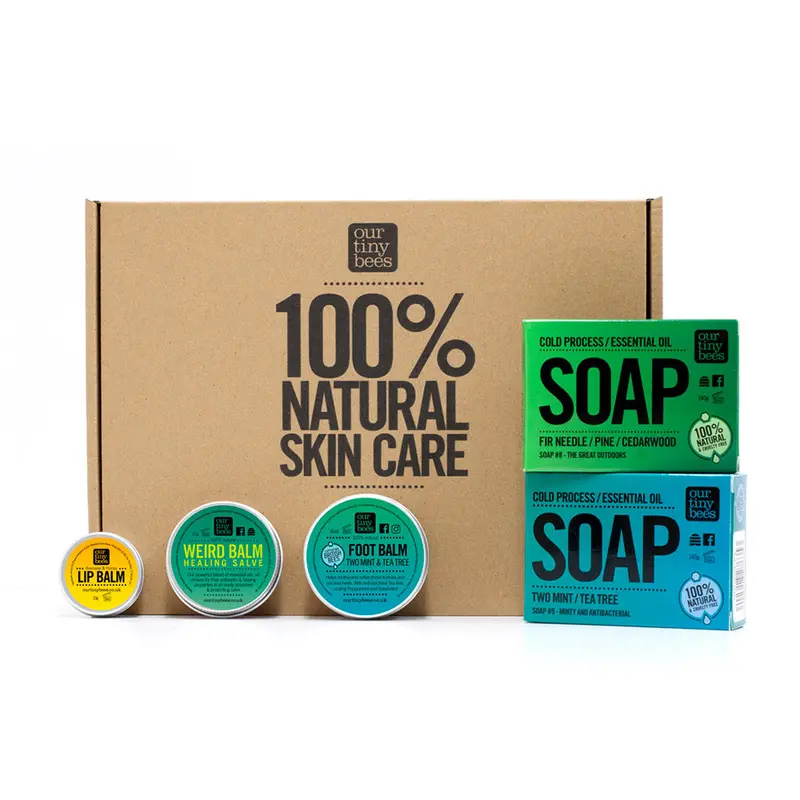 Our Tiny Bees Outdoor Lovers Large Skincare Gift Set 1