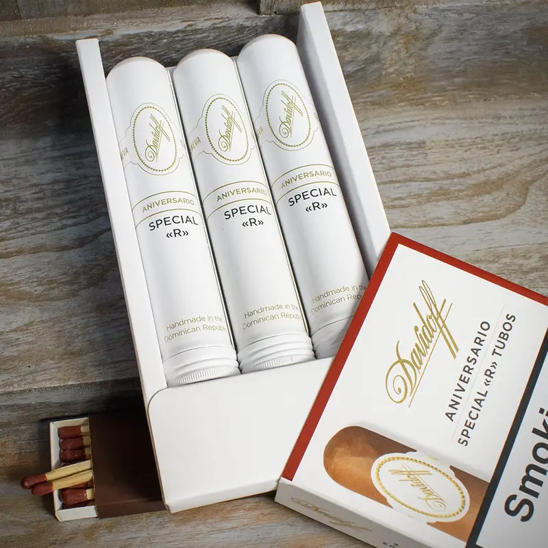 Pack Of 3 - Davidoff Anniversario Series Special R. Tubos Cigars 2