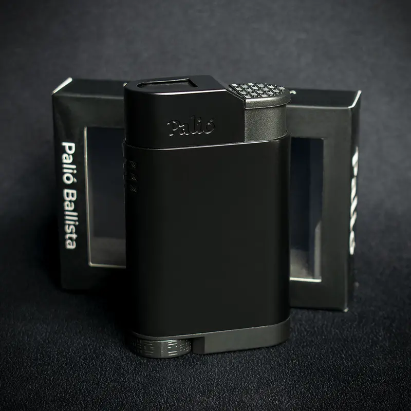 Palio Ballista Single Jet Cigar Lighter - Black 1