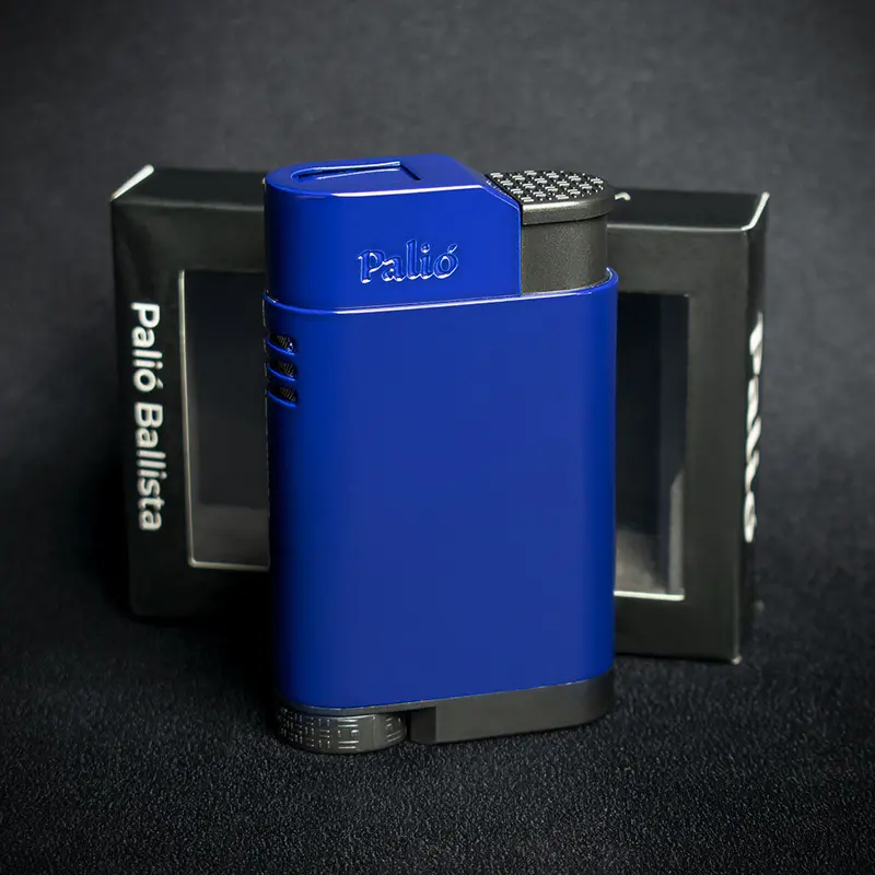 Palio Ballista Single Jet Cigar Lighter - Blue 1
