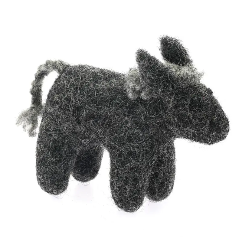 Papoose Toys Felt Donkey 1