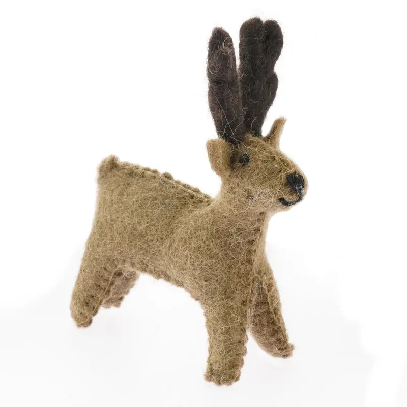Papoose Toys Felt Reindeer 1