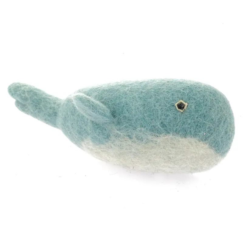 Papoose Toys Felt Whale 1