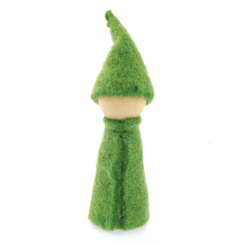 Papoose Toys Goethe Rainbow Gnome - Light Green 1