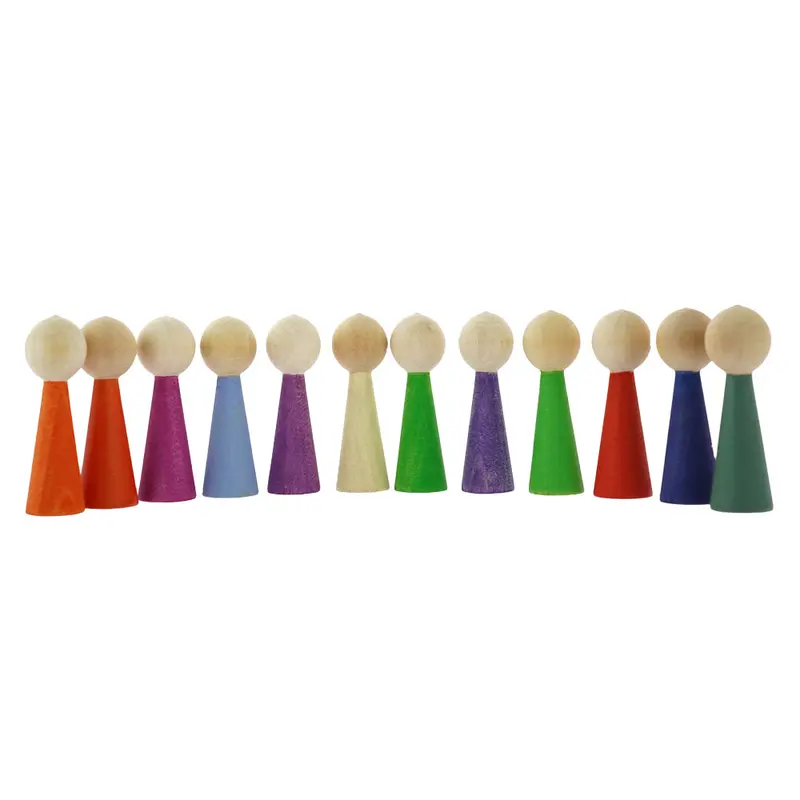 Papoose Toys Goethe Rainbow People 1