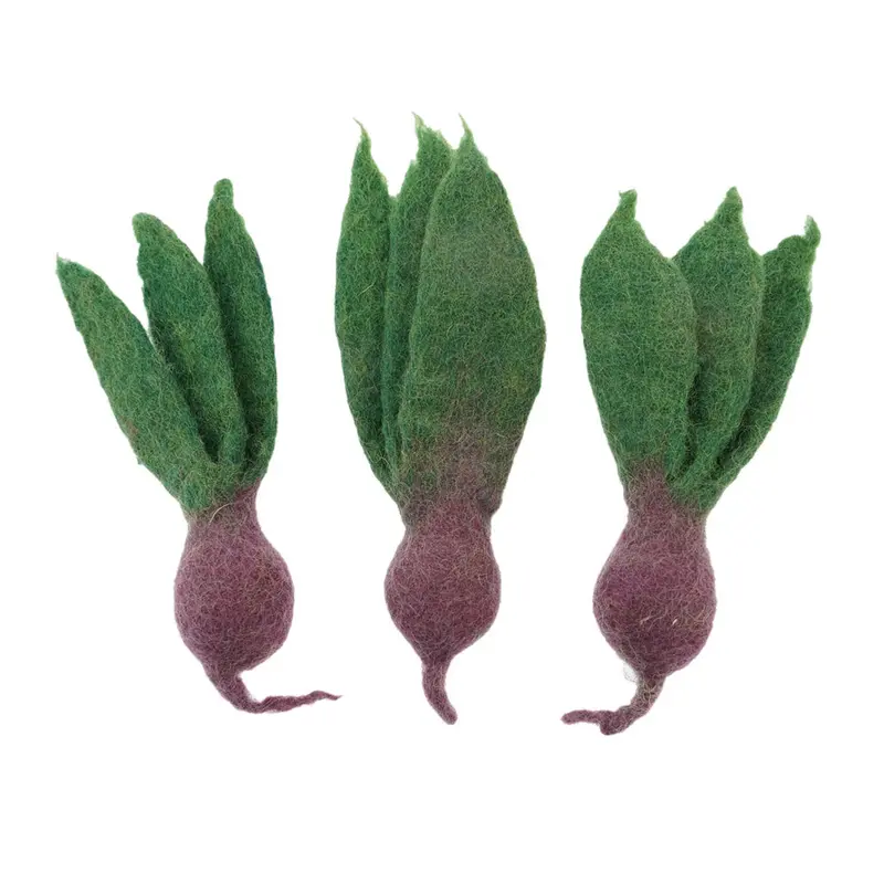 Papoose Toys Mini Felt Beetroots 1