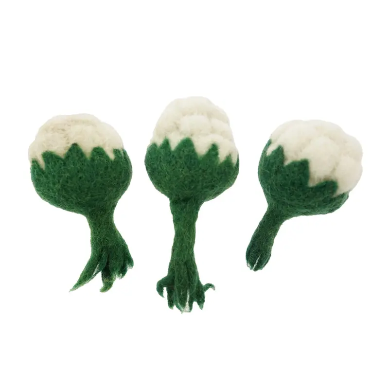 Papoose Toys Mini Felt Cauliflower 1