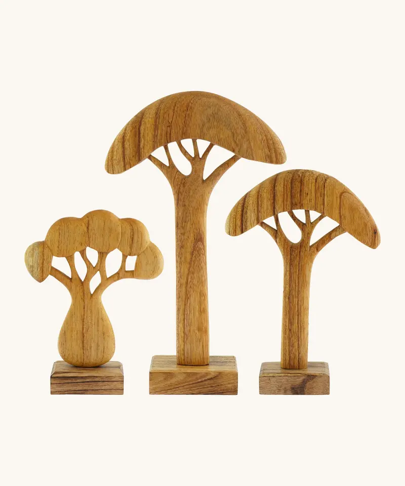 Papoose Toys Natural African Trees 1