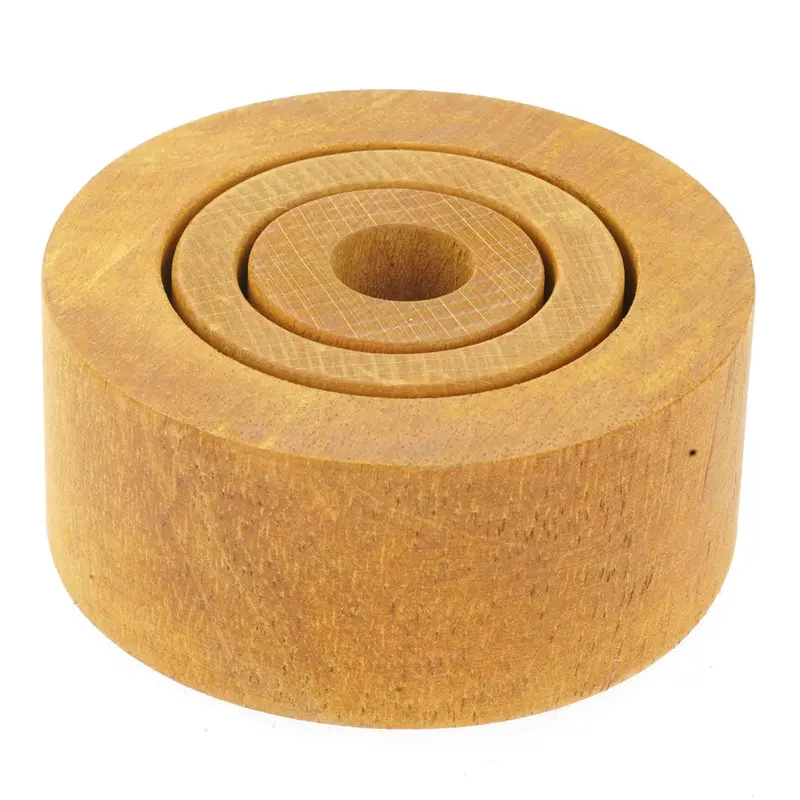 Papoose Toys Nesting Tubes - Earth Yellow 1