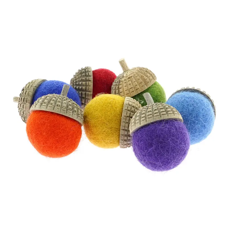 Papoose Toys Rainbow Acorns 1