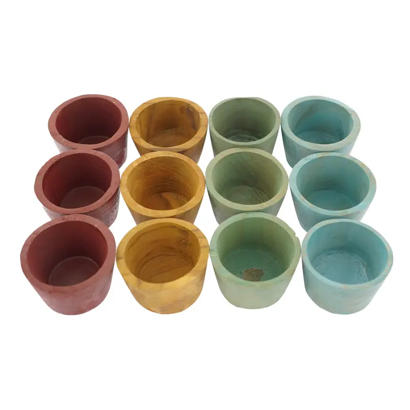 Papoose Toys Wooden Bowls - Earth 1