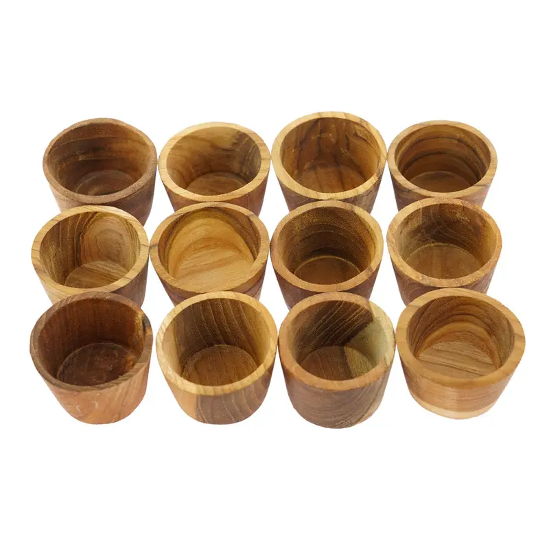 Papoose Toys Wooden Bowls - Small 1