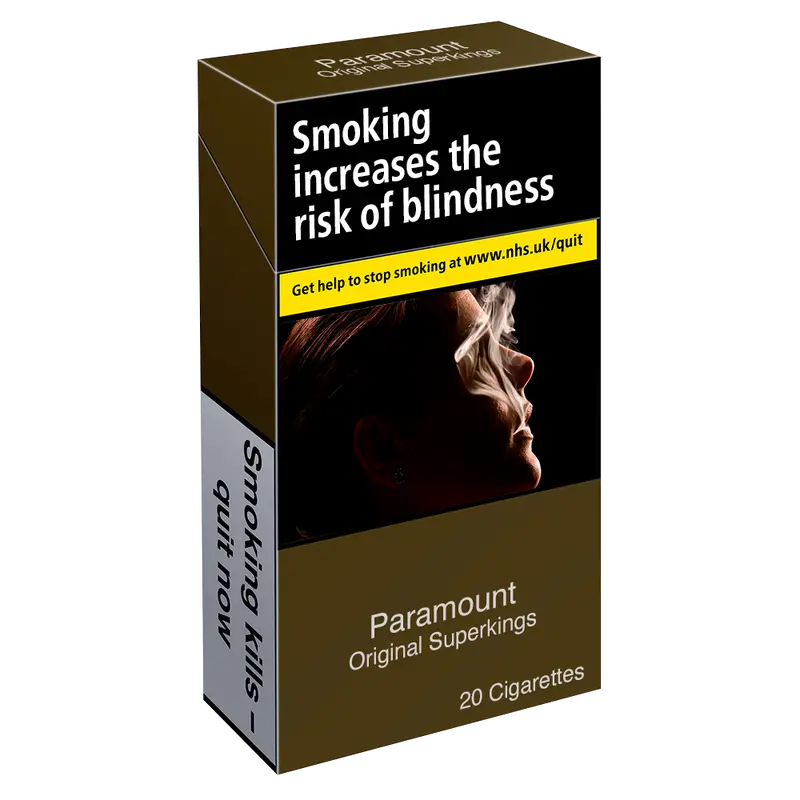 Paramount Original Superkings - 20 Cigarettes 1