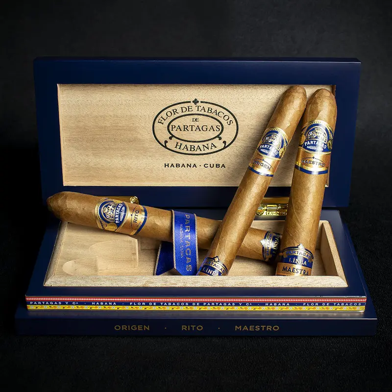 Partagas Linea Maestra Cuban Cigar Gift Box - 3 Cigars 2