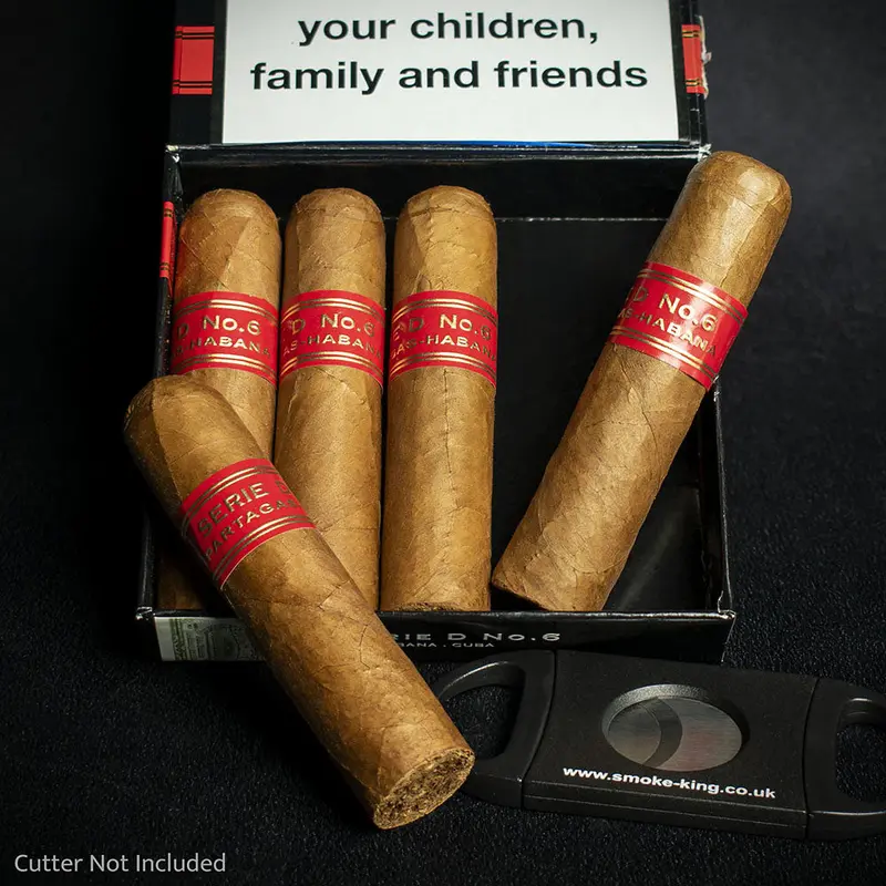 Partagas Serie D No.6 Cuban Cigars - Pack Of 5 1