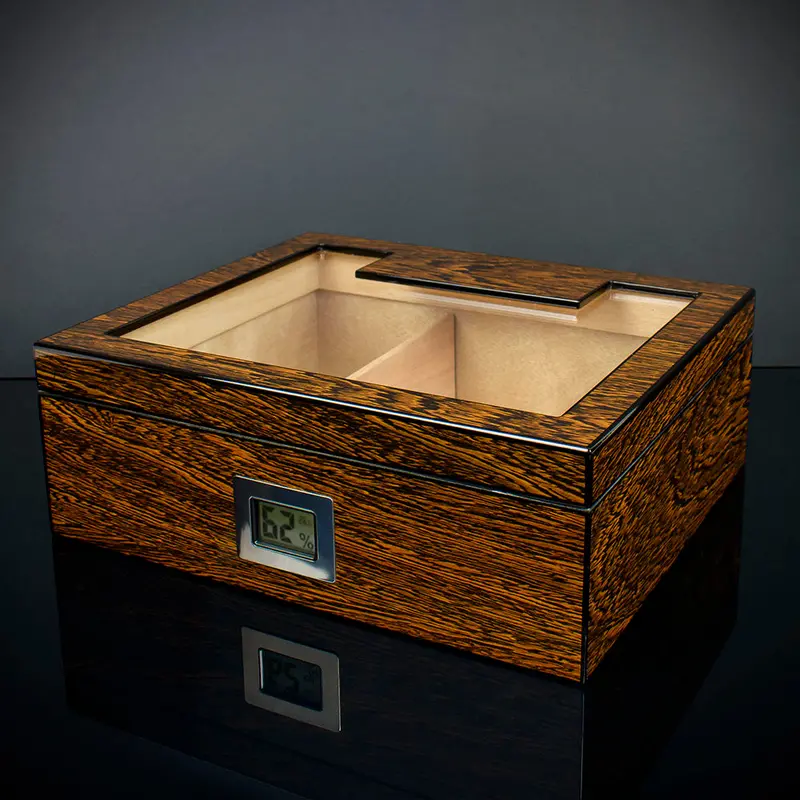 Passatore Ironwood Humidor Set - 40 Cigar Capacity 1