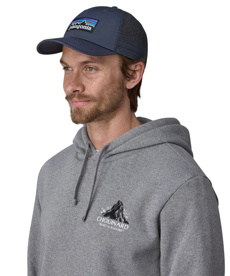 Patagonia Adult P-6 Logo Lopro Trucker Hat - New Navy 2