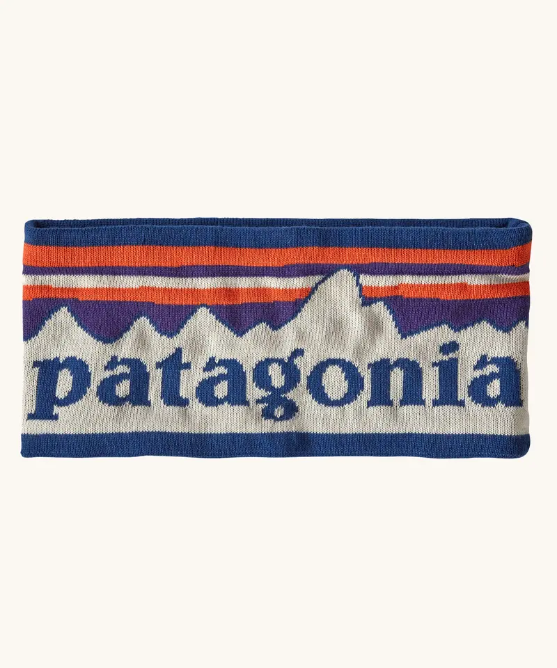 Patagonia Adult Powder Town Headband - Birch White 1