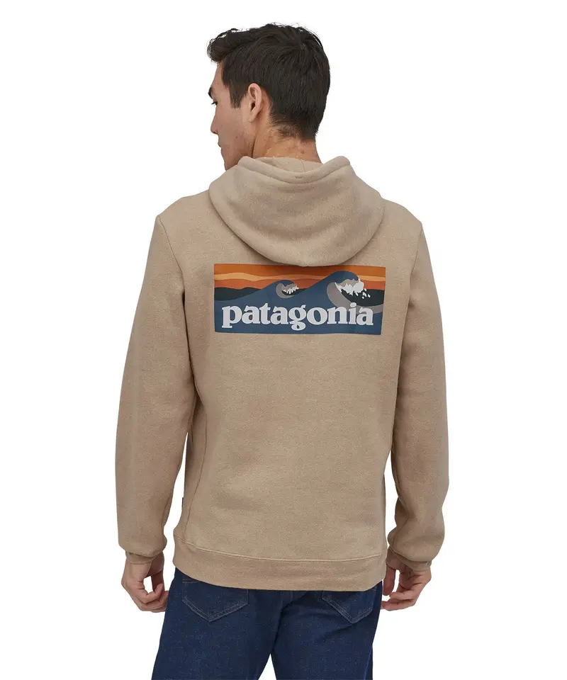 Patagonia Adult Uprisal Hoody - Boardshort Logo / Clement Blue 3