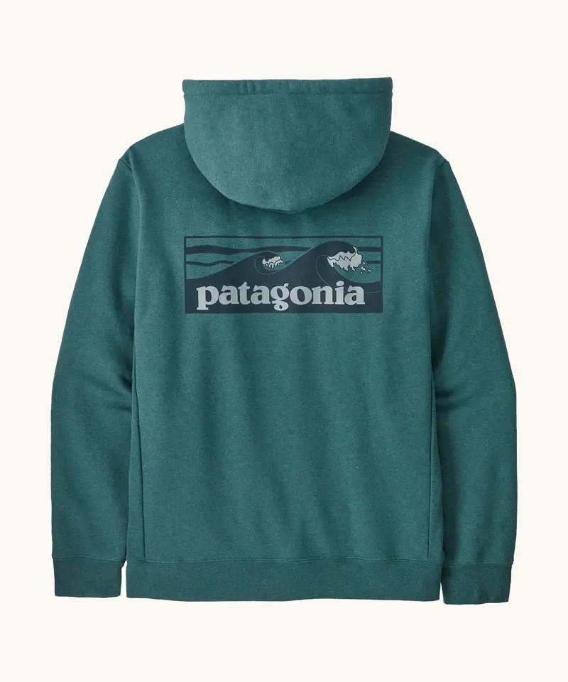 Patagonia Adult Uprisal Hoody - Boardshort Logo / Wetland Blue 1