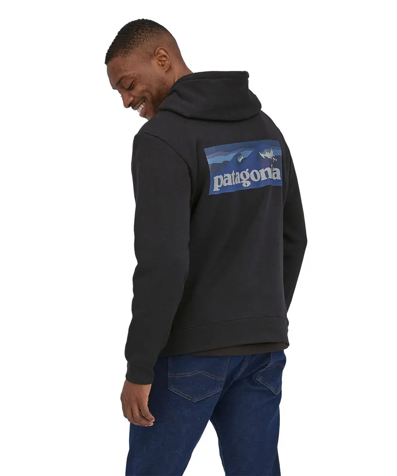 Patagonia Adult Uprisal Hoody - Boardshort Logo / Wetland Blue 3