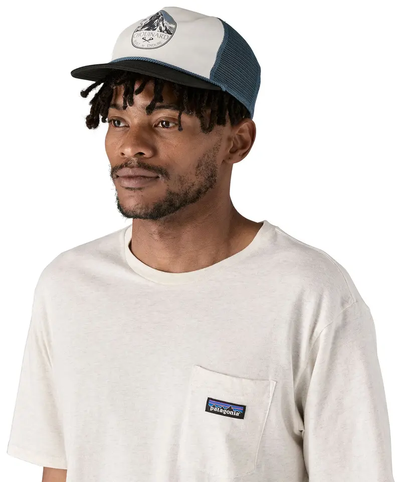 Patagonia Airfarer Cap - P-6 Label / Beeswax Tan 2
